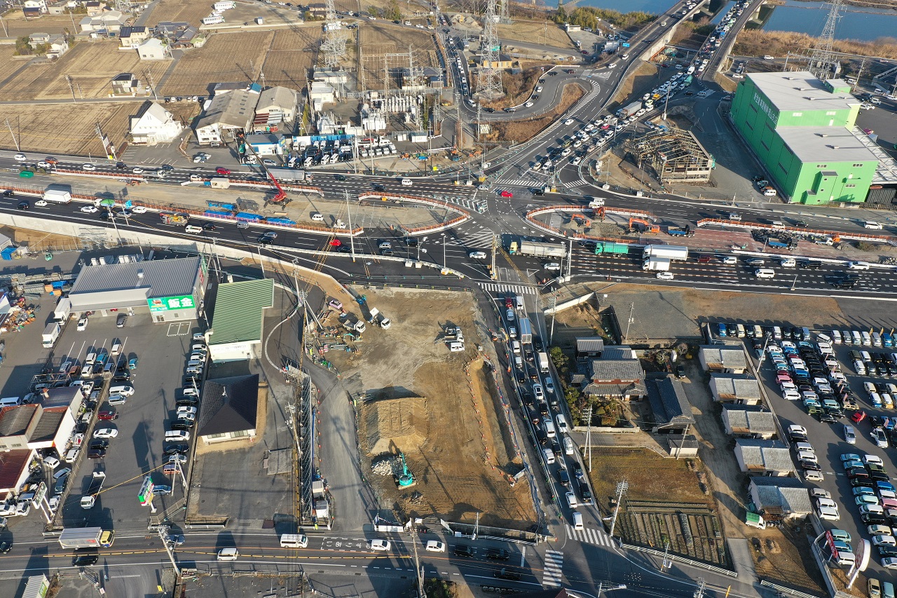 岡山環状南道路古新田地区第4改良工事 の施工実績詳細 株式会社三幸工務店